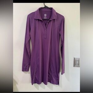 BLOGUV Purple Long Sleeve Dress